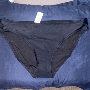 NWT Aerie Black Bikini Bottoms